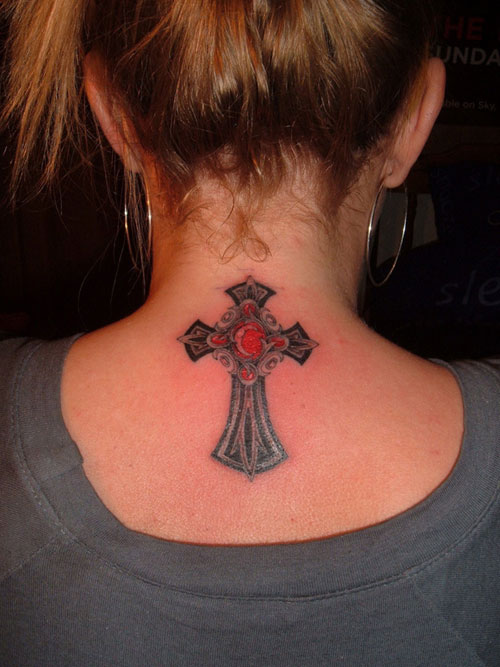 Upperback Christian Tattoo