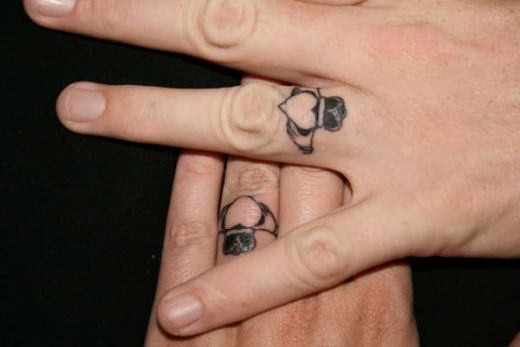 Heart Rings On Fingers