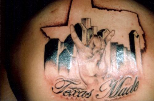 Texas Tattoos On Back