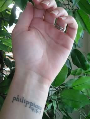 Unique Left Wrist Mom Tattoo