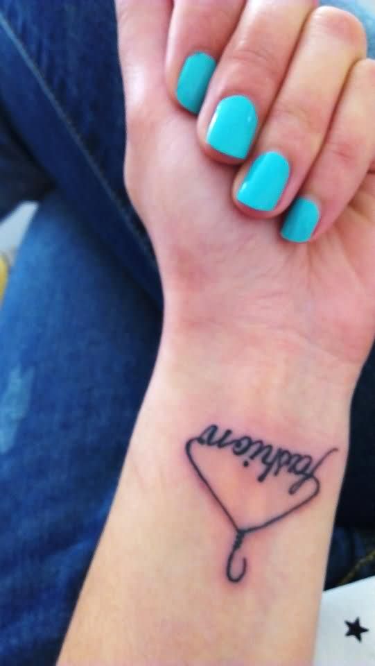 Left Wrist Fashion Tattoo For Girls