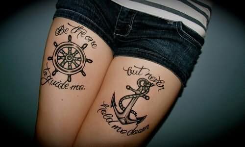 Sailor And Anchor Occupation Tattoo