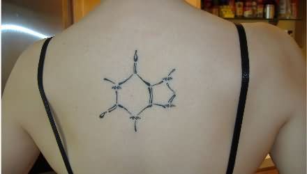 Upperback Science Tattoo