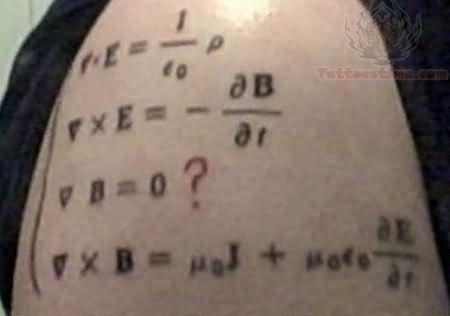 Shoulder Physics Tattoo