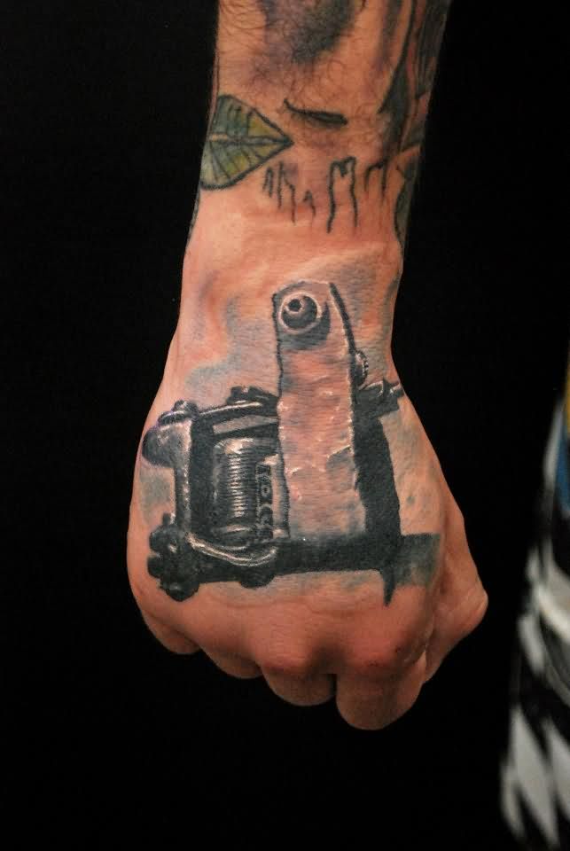 Superior Right Hand Tattoo Machine Tattoo