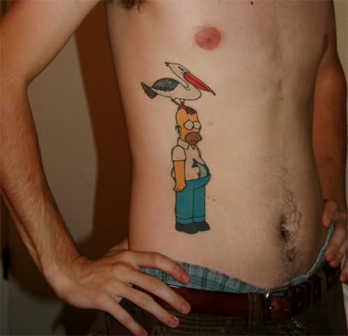 Television Cartoon Tattoo