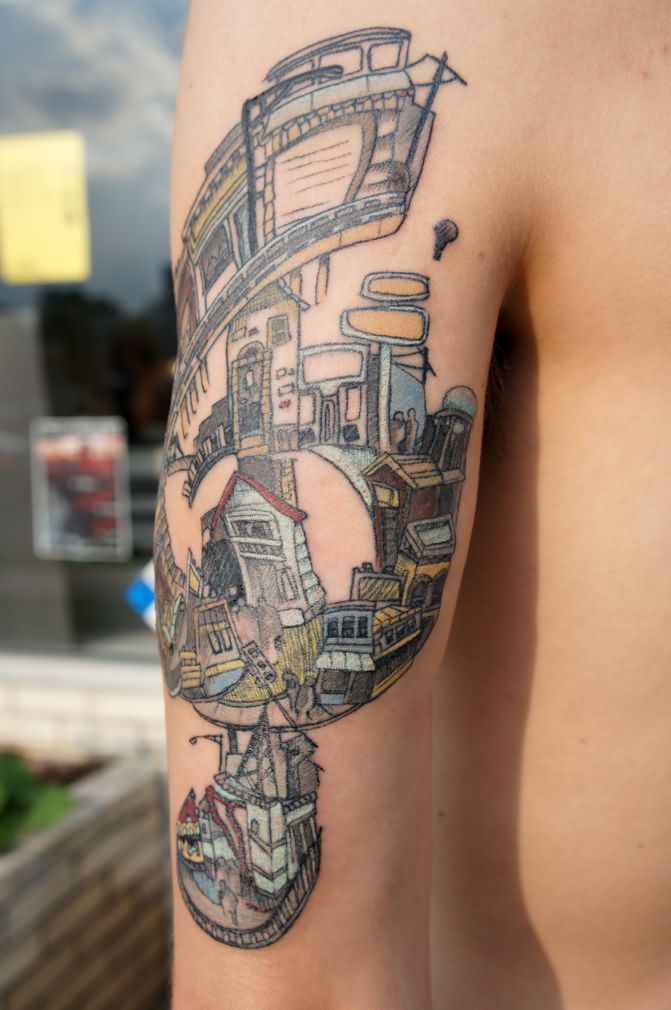 Television Tattoo For Men