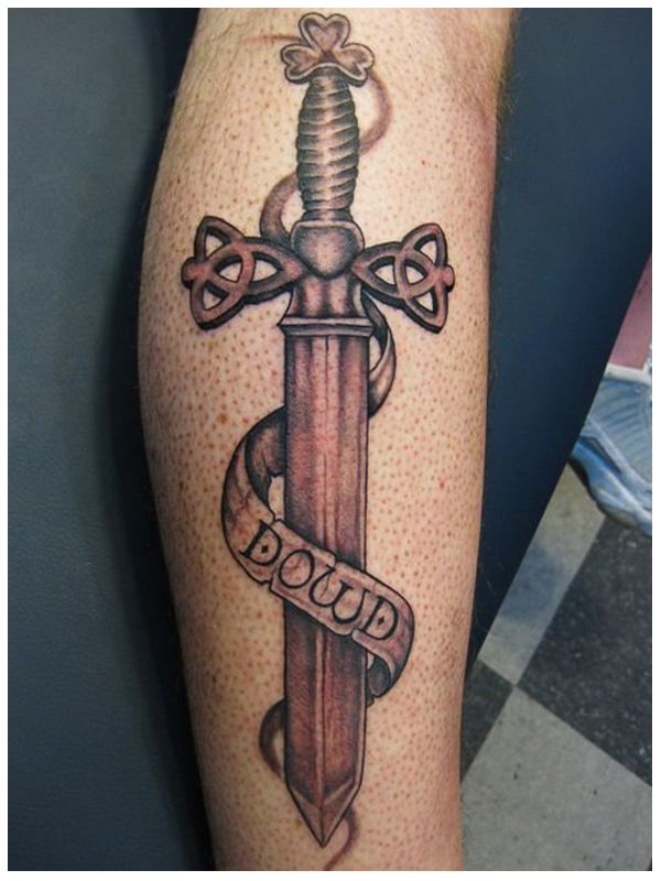 Celtic Sword Tattoo Picture