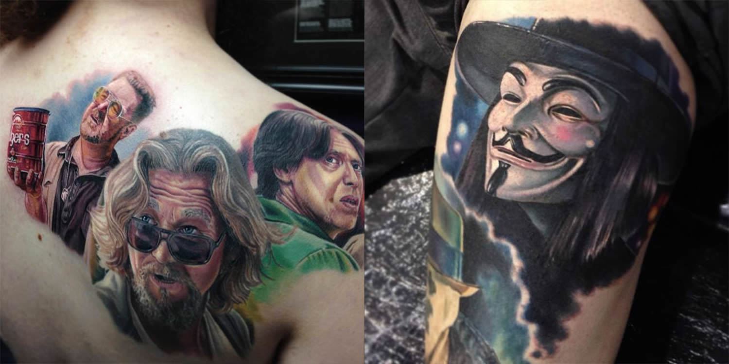Movie Tattoo Design by Paul Acker