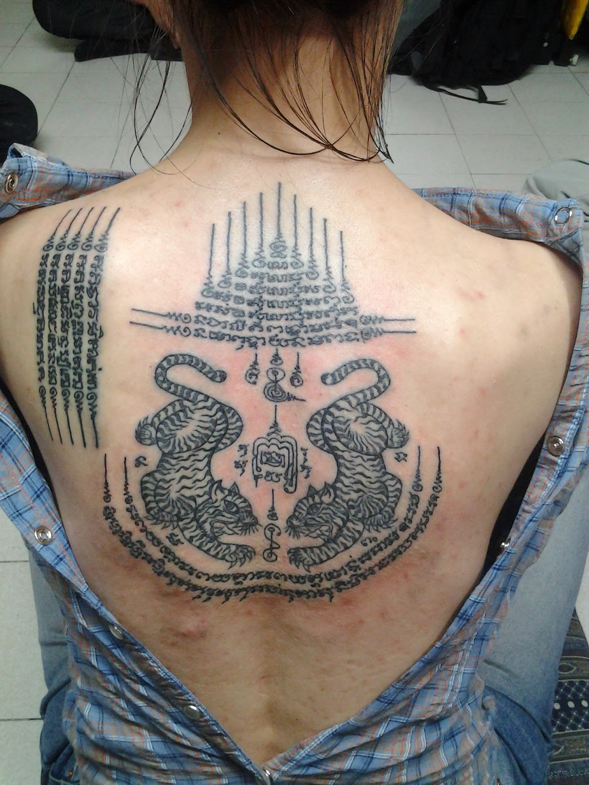 Thai Tattoo Design For Girls