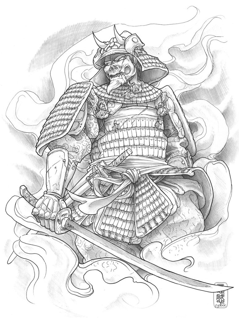Japanese Samurai Tattoo Design Ideas