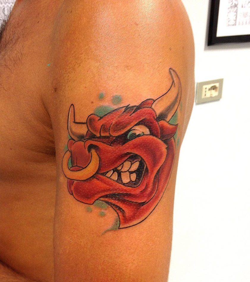 33+ Bull Head Tattoos