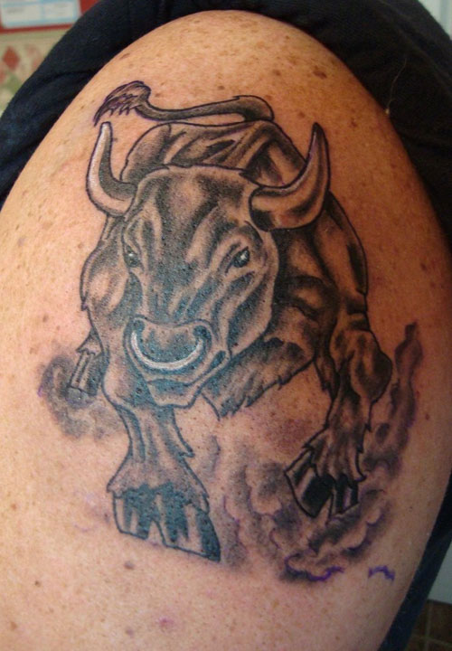 13+ Charging Bull Tattoos
