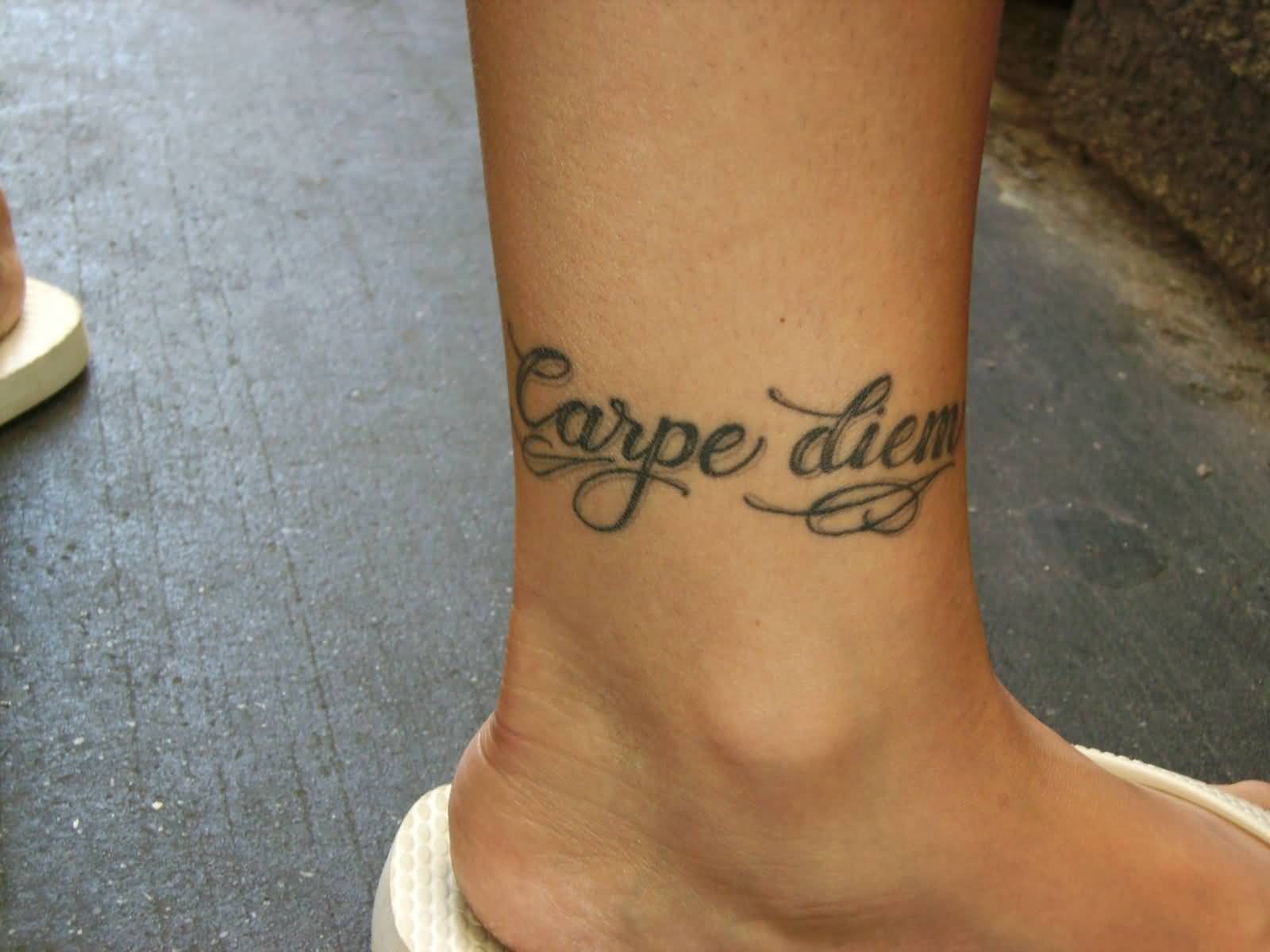 25+ Words Tattoos On Ankle