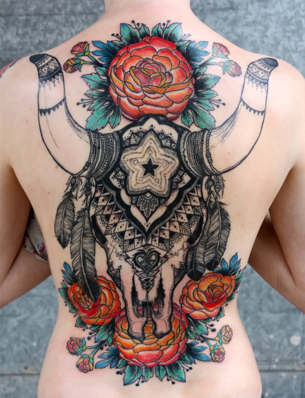 28+ Bull Skull Tattoos