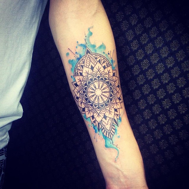 39+ Mandala Tattoos On Forearm