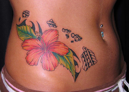 45+ Hibiscus Flower Tattoos For Girls