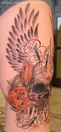 Jens Knee Tattoo