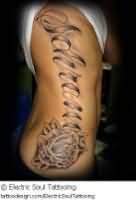 Writing Rib Tattoo