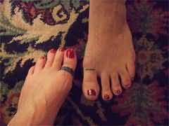Toe Band Tattoo